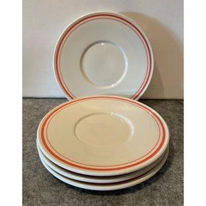 6 Villeroy & Boch Bon Appetit Design Saucers  # 1244